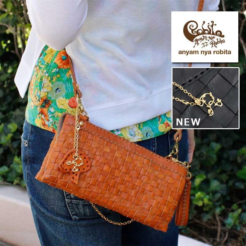 robita 3WAY ショルダーバッグ クラッチ anyam nya ロビタ  