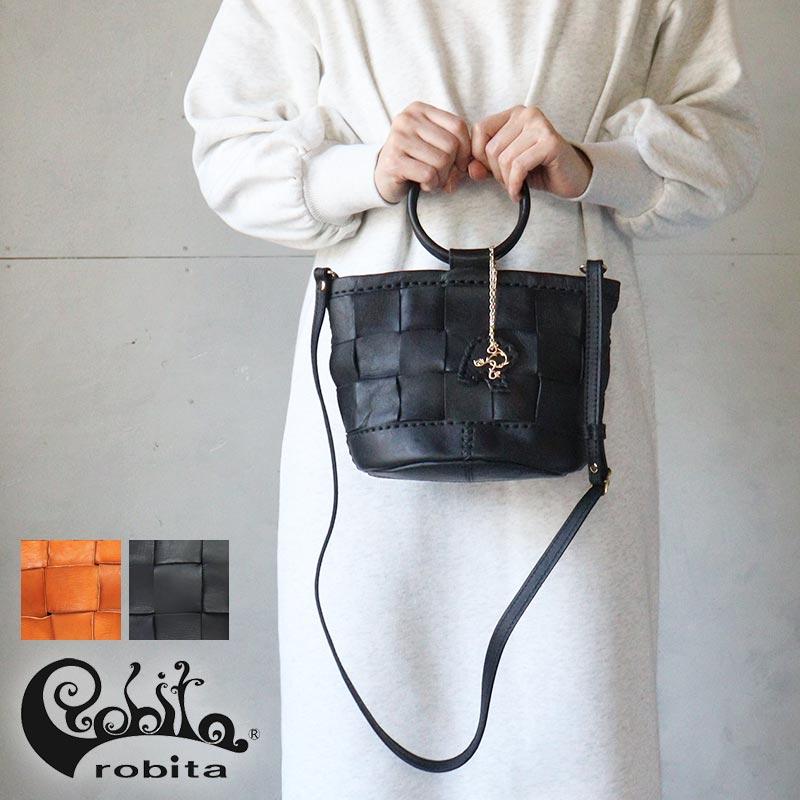 robita リングハンドル 2way ミニトートバッグ ロビタ anyam nya 