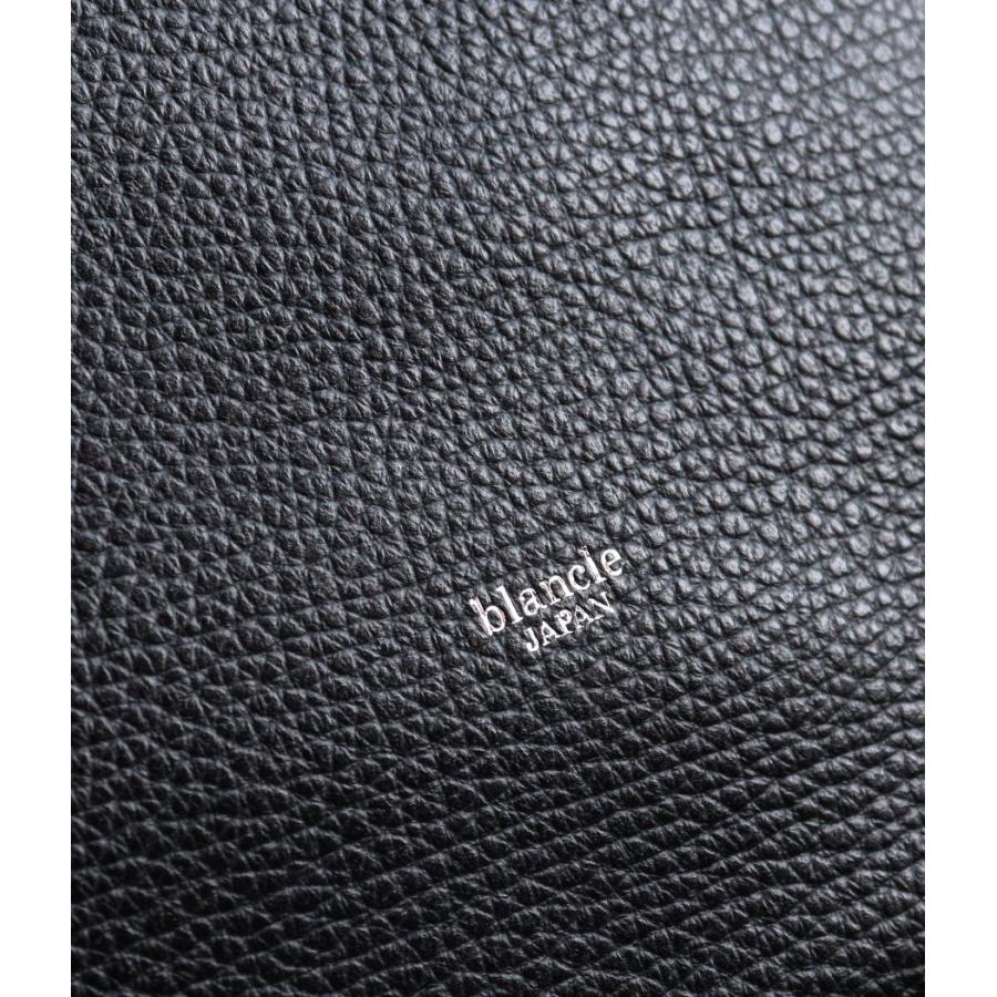 2WAYバッグ A4 トート 薄マチ 斜め掛け 本革 イタリーシュリンクレザー blancle ブランクレ S.LEATHER GUSSETTE 2WAY BAG 日本製 bc1371の画像