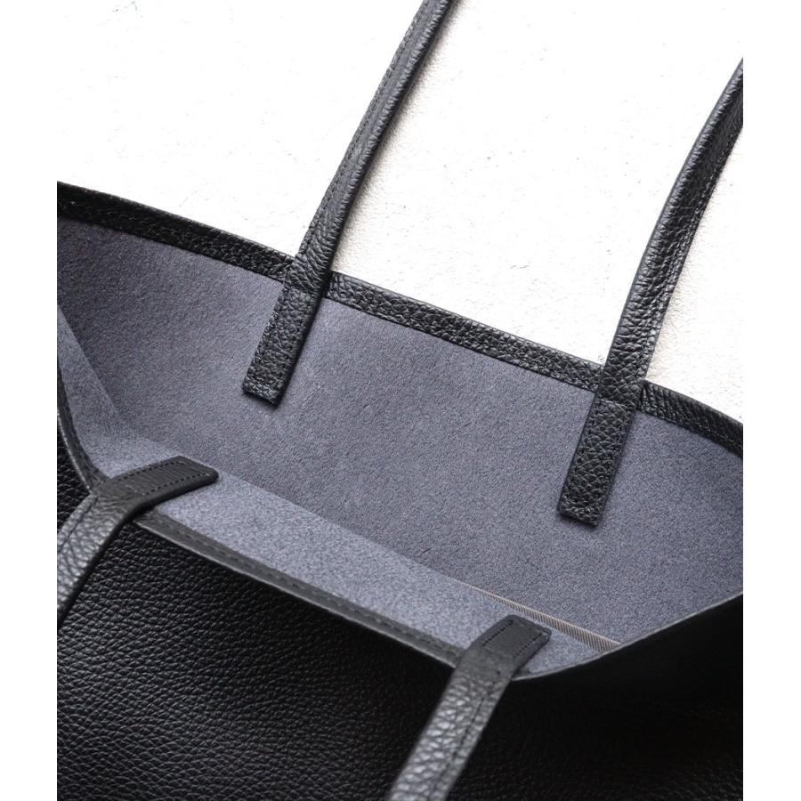 2WAYバッグ A4 トート 薄マチ 斜め掛け 本革 イタリーシュリンクレザー blancle ブランクレ S.LEATHER GUSSETTE 2WAY BAG 日本製 bc1371の画像