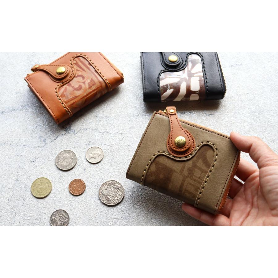 robita（ロビタ） 財布 二つ折り BATIK バティック染め ろうけつ染め