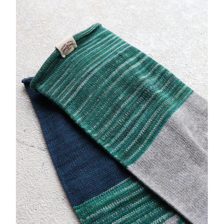 播州織 コットンアームカバー ロング丈 レッグカバー 手袋 靴下