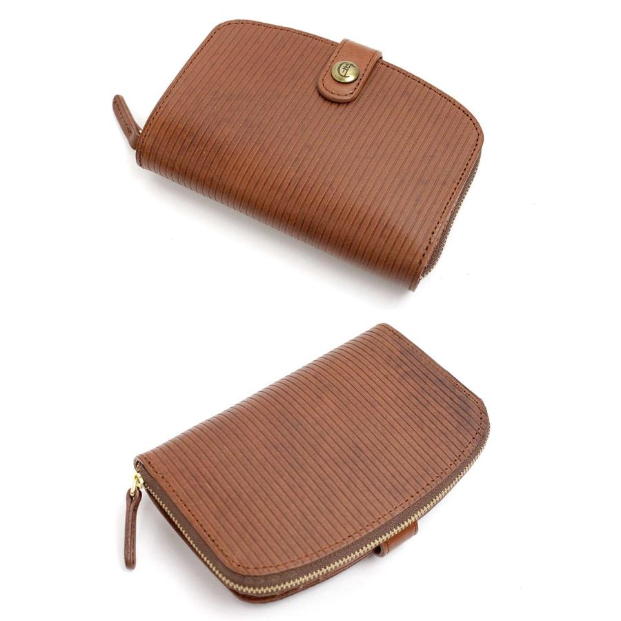 【未使用】クレドラン　RAY WALLET レザー　ウォレット　二つ折り財布 CLEDRAN クレドラン RAY レイ WALLET 二つ折り財布 日本製