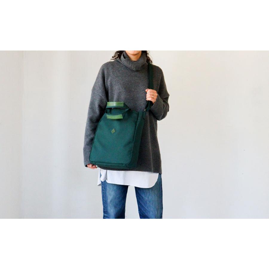 CLEDRAN（クレドラン） ショルダーバッグ 縦型 帆布 MONO モノ 2WAY