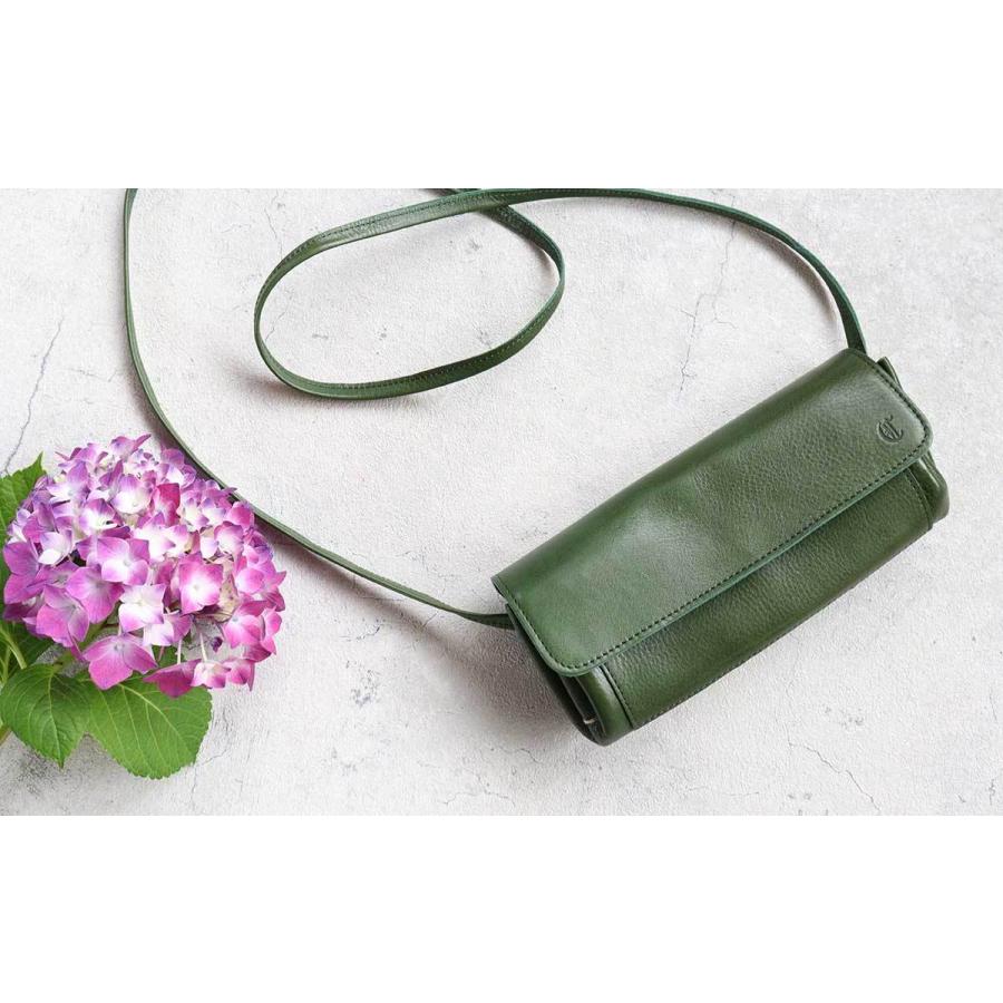 y*o様 新品未使用　クレドラン　お財布ポシェット 財布ショルダー 2WAY CLEDRAN お財布ポシェット 財布ショルダー ミニショルダーバッグ