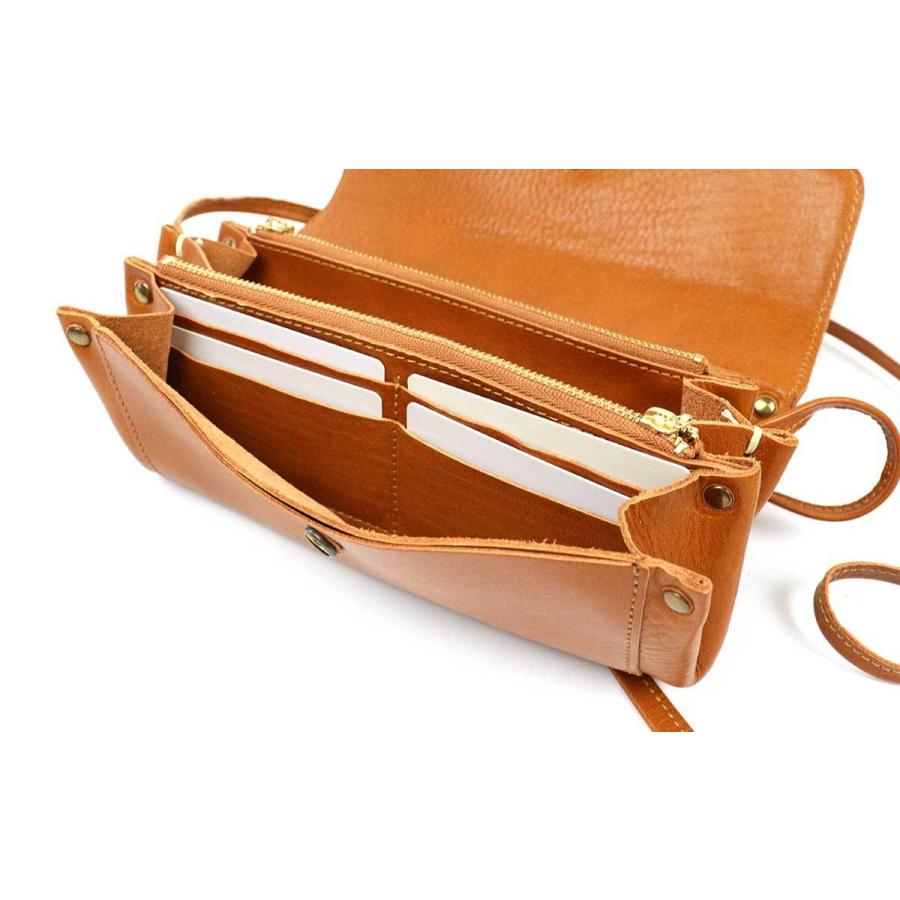 CLEDRAN（クレドラン） お財布ポシェット 財布ショルダー ミニ