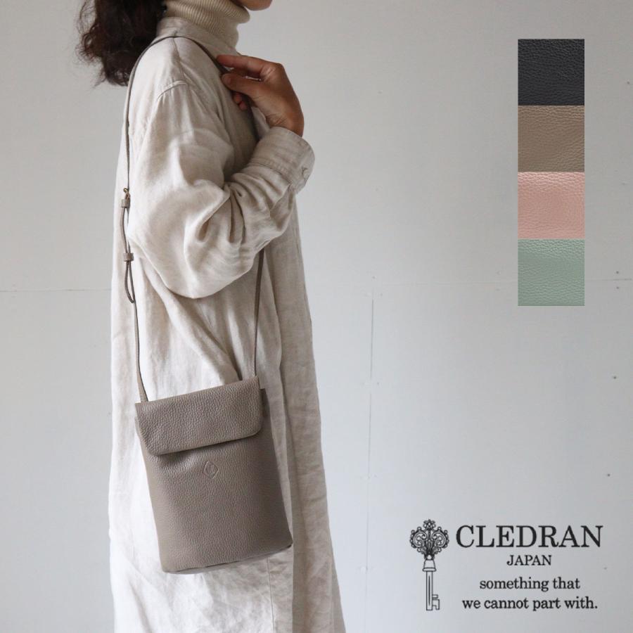 CLEDRAN（クレドラン） 縦型ショルダーバッグ ポーチ SOU（スー）POUCH