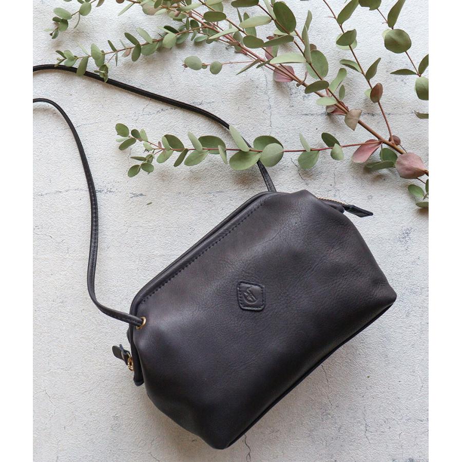 CLEDRAN（クレドラン） 口枠型ミニショルダーバッグ TANTE タンテ 本革