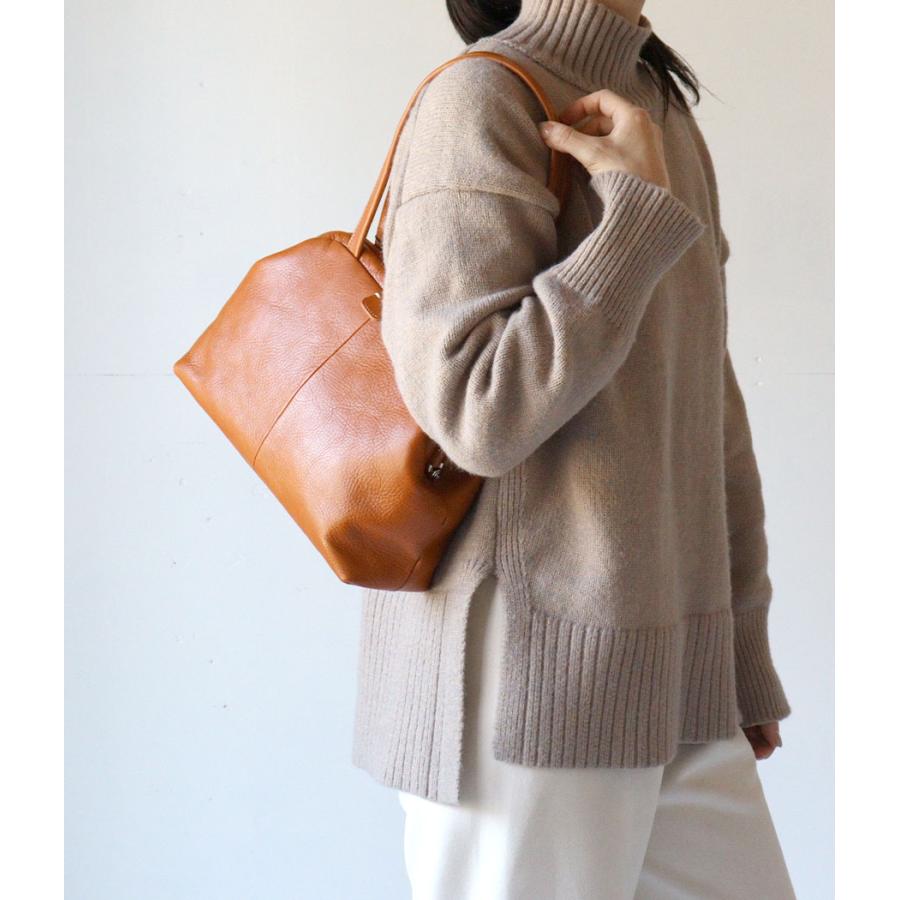 CLEDRAN（クレドラン） 口枠付き ボストントート PURSE BOSTON GIN