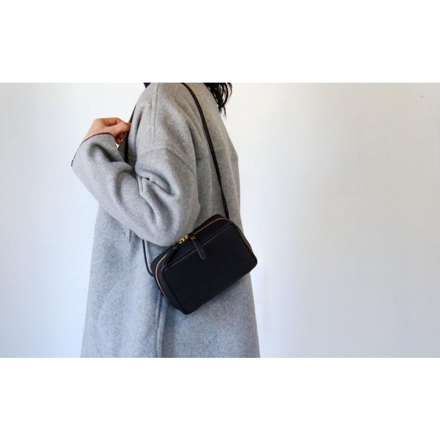 ミニショルダーバッグ ポシェット 箱型 CLEDRAN クレドラン  RON(ロン)  WIDE POCHETTE cl3684 日本製｜arista｜05