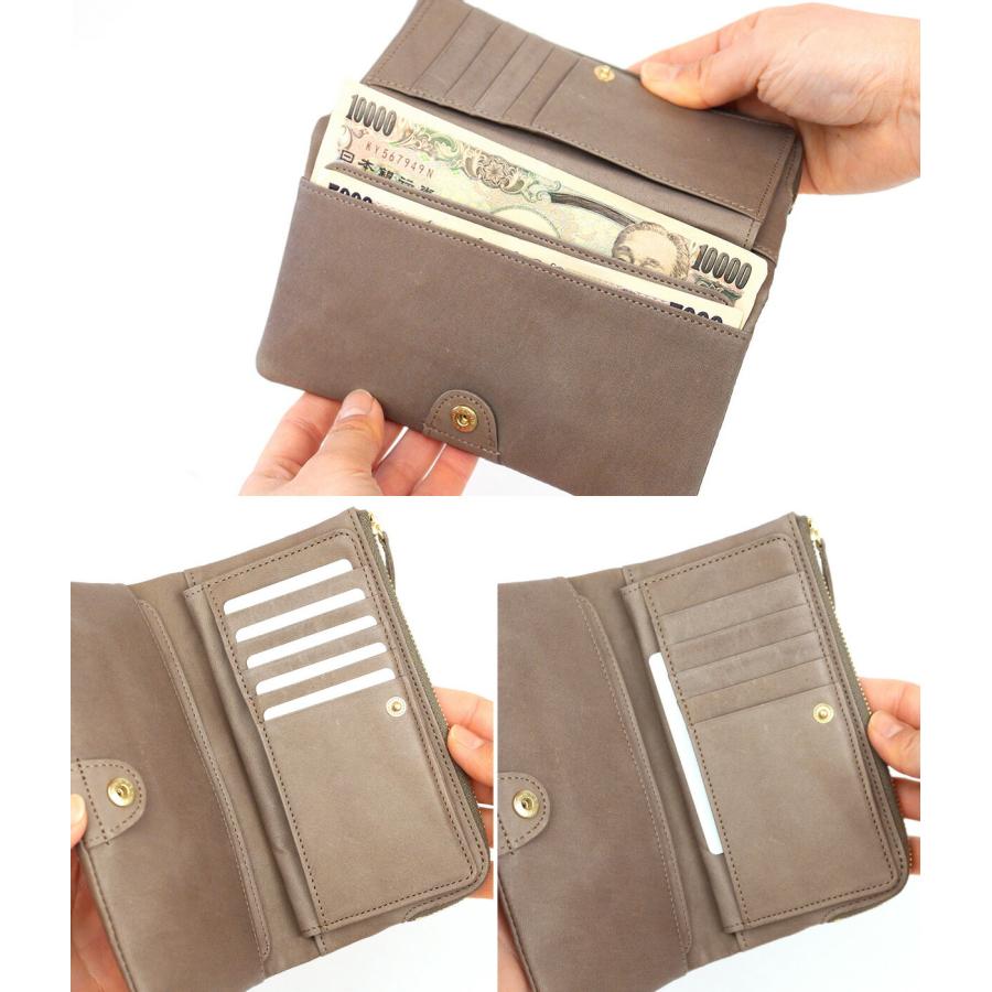 CLEDRAN（クレドラン） 長財布 L字ファスナー RON(ロン) LONG WALLET