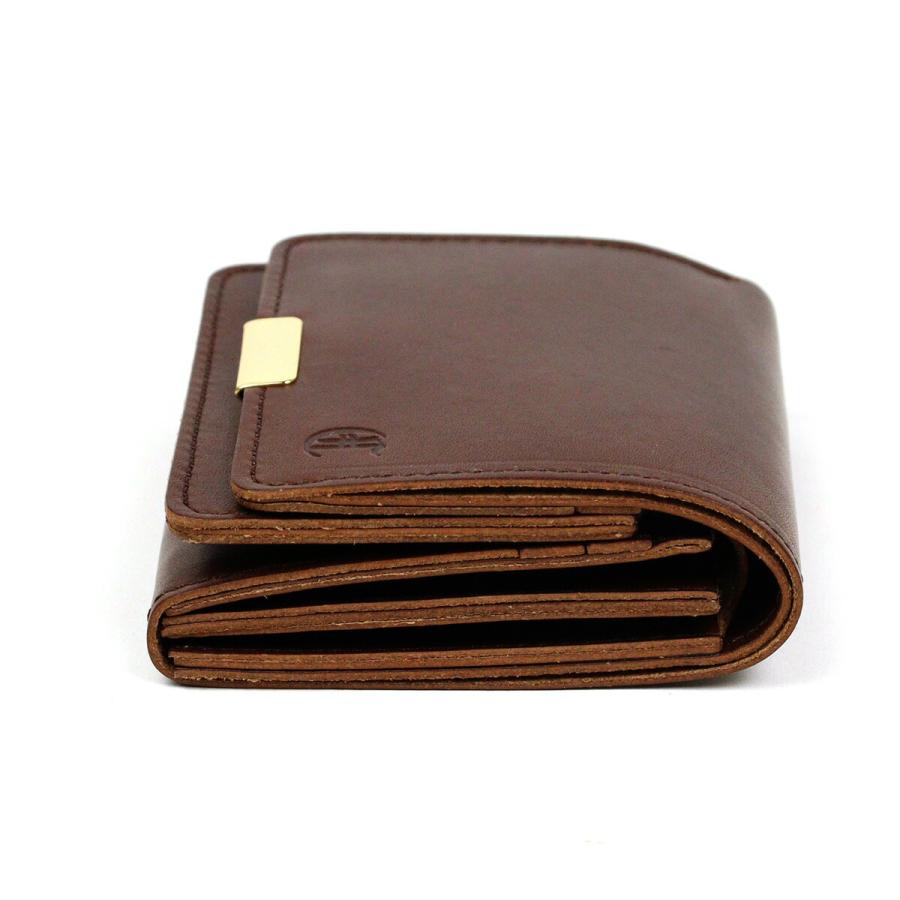 二つ折り財布 かぶせデザイン コンパクト CLEDRAN (クレドラン)  QUER(クア)  WALLET cl3729 日本製｜arista｜15