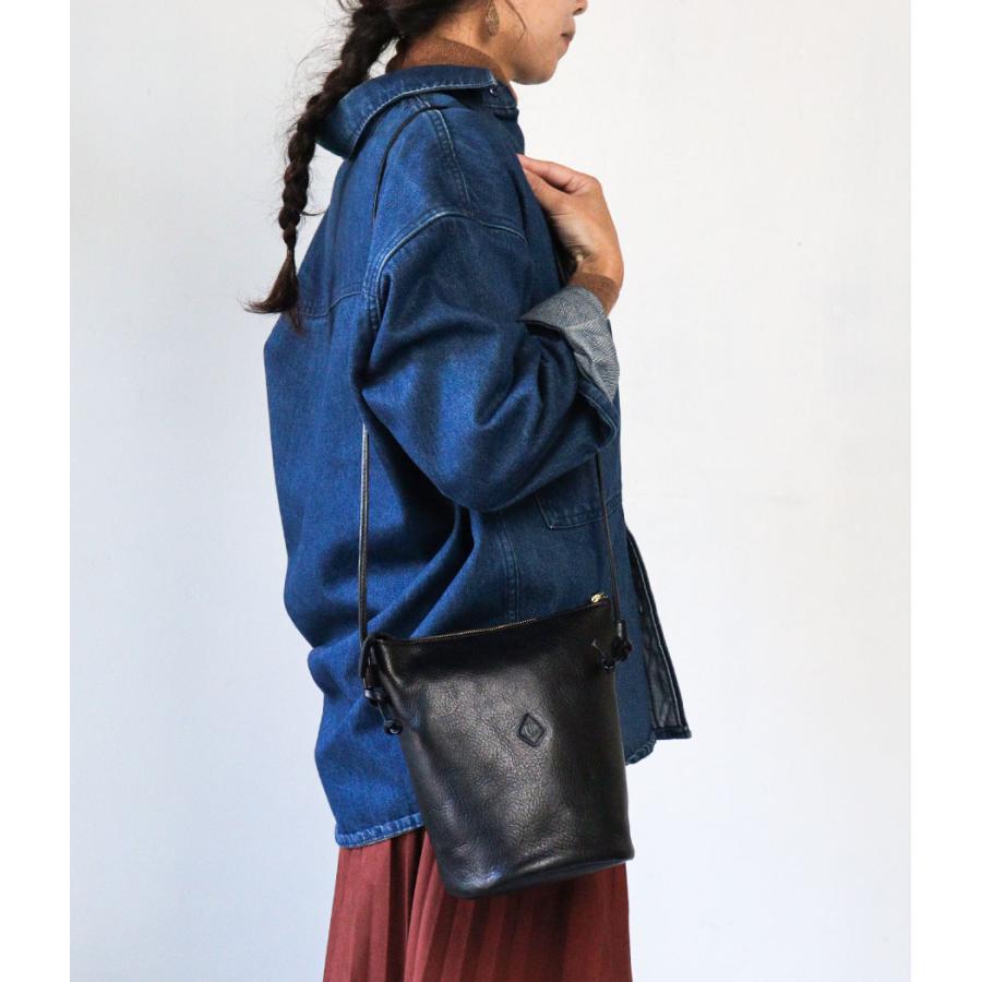 CLEDRAN（クレドラン） ショルダーバッグ バケツ型 レザー 本革 トート