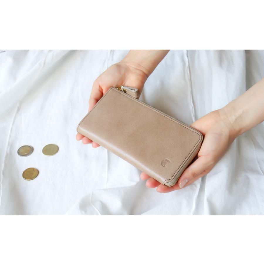 CLEDRAN（クレドラン） 長財布 L字ファスナー REBO(レボ) NOTCH LONG