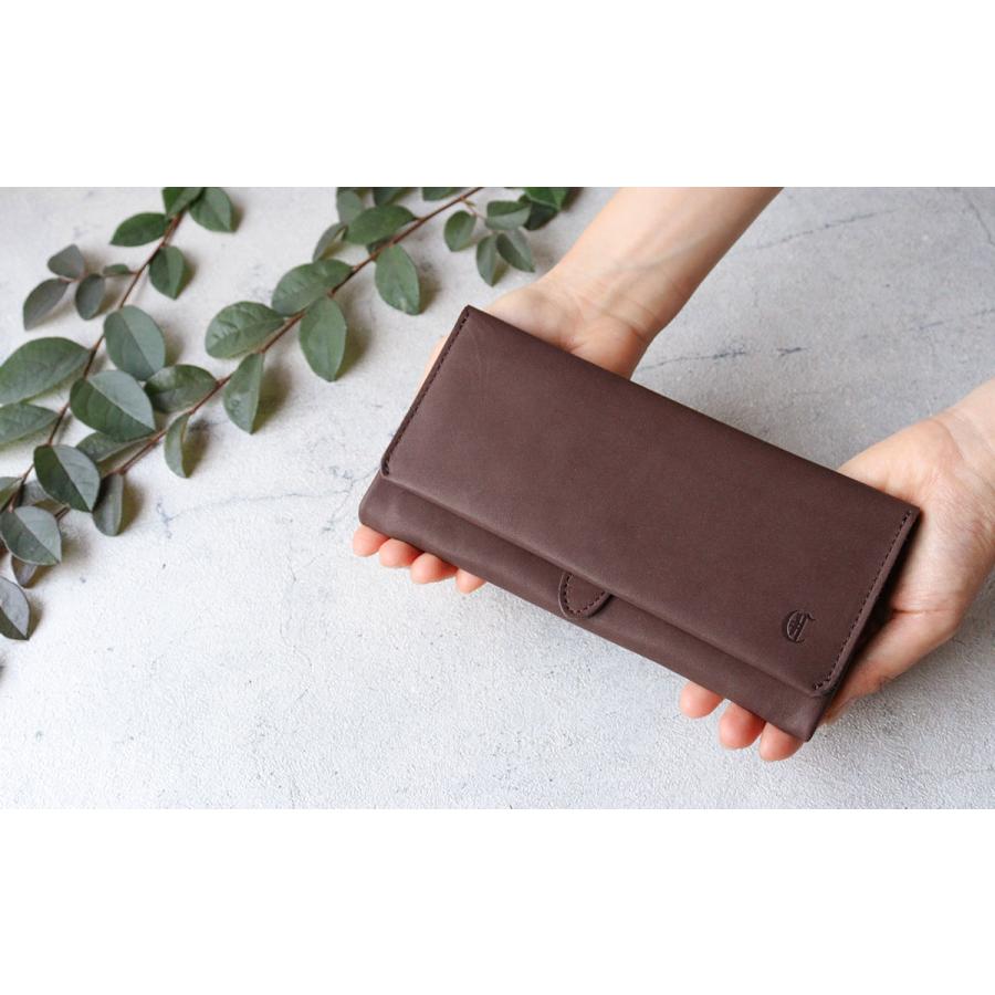 CLEDRAN（クレドラン） かぶせ長財布 HEURE フール HEURE FLAP LONG