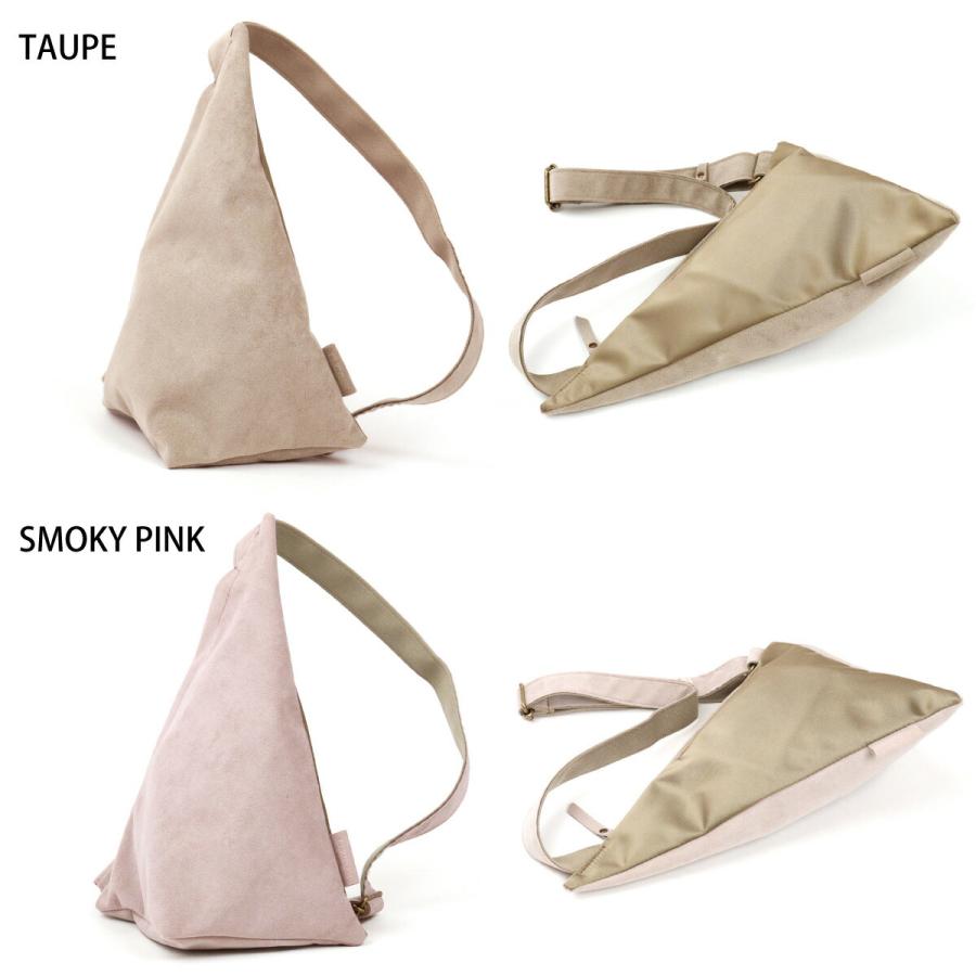 CLEDRAN（クレドラン） トライアングルショルダー ボディバッグ 人工