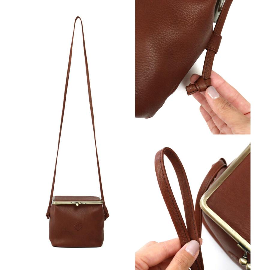 CLEDRAN（クレドラン） スクエアショルダー がま口 ボックス型 斜め