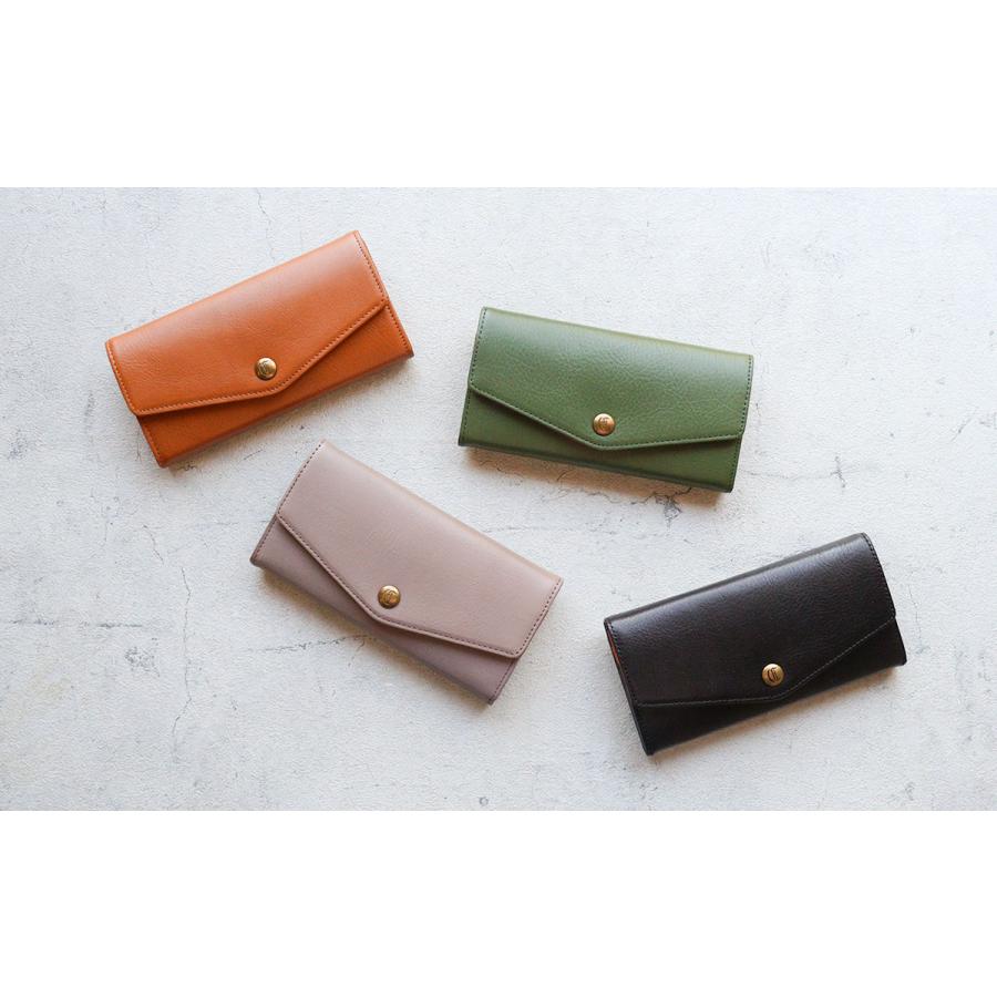 CLEDRAN かぶせ長財布 クレドラン TRONC トロン FLAP WALLET 本 CLEDRAN かぶせ長財布 クレドラン TRONC トロン FLAP WALLET 本