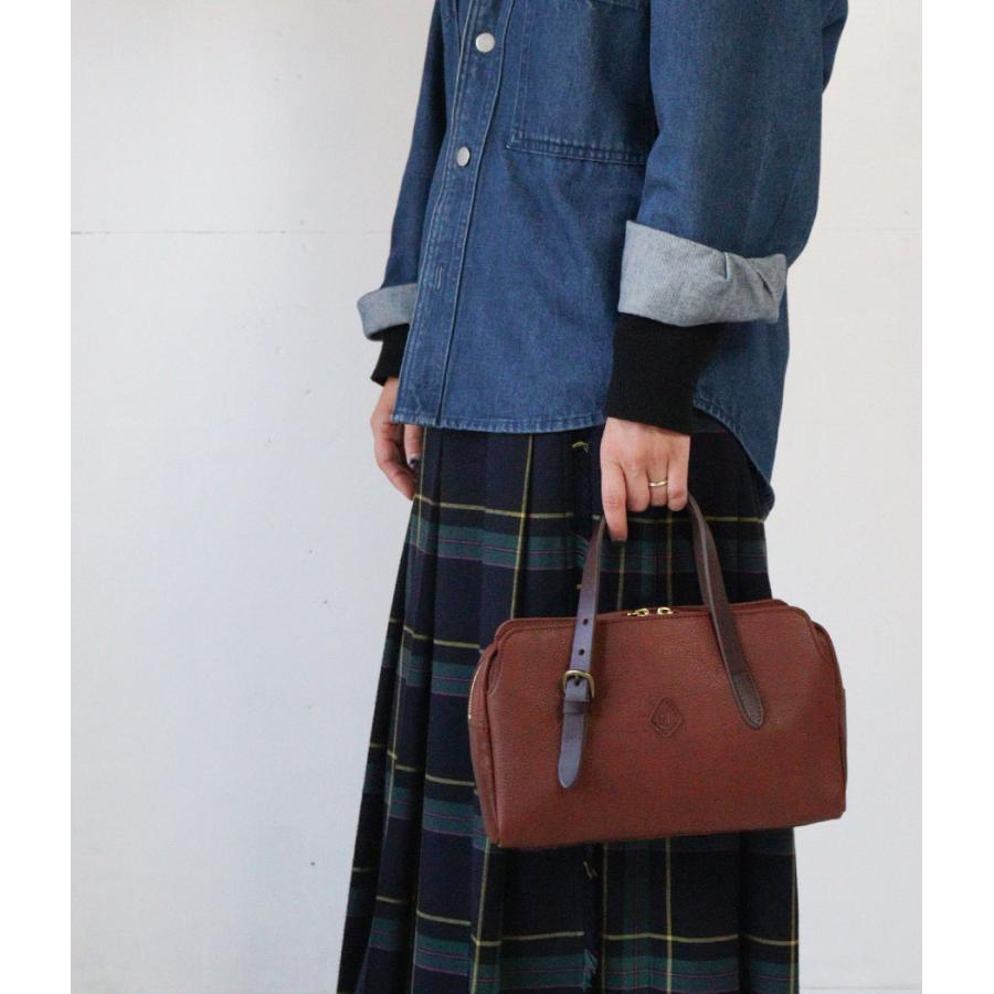 CLEDRAN（クレドラン） ボストンバッグ スクエア 横型トート GALE ガレ