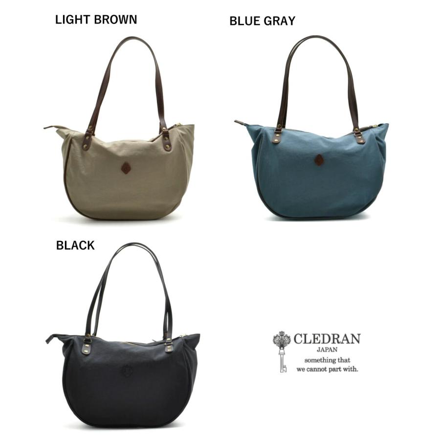 CLEDRAN（クレドラン） トートバッグ ナイロン 半円型 パイピング LALI