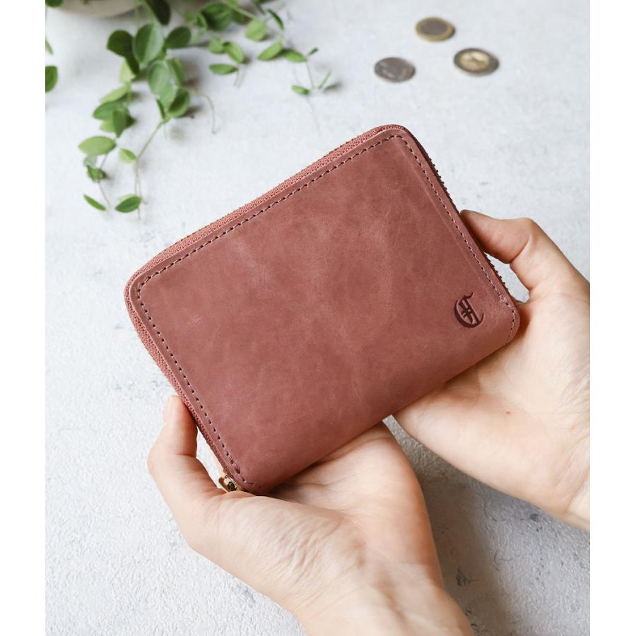 CLEDRAN（クレドラン） 二つ折り財布 ボックス型小銭れ EPON(エポン