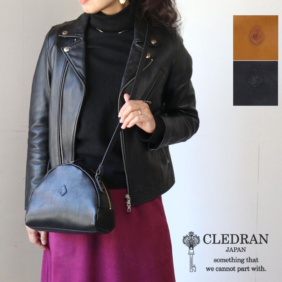 CLEDRAN（クレドラン） ミニショルダーバッグ 三角 セミサークル NOS 