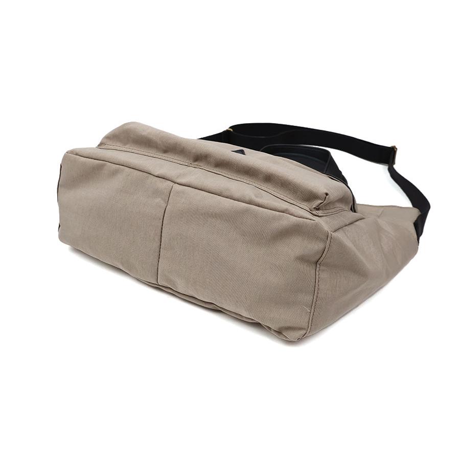 2WAY ショルダーバッグ A4 軽量 ナイロン×牛革 CLEDRAN クレドラン ARU COMBI POKET SHOULDER CL3923 日本製の画像