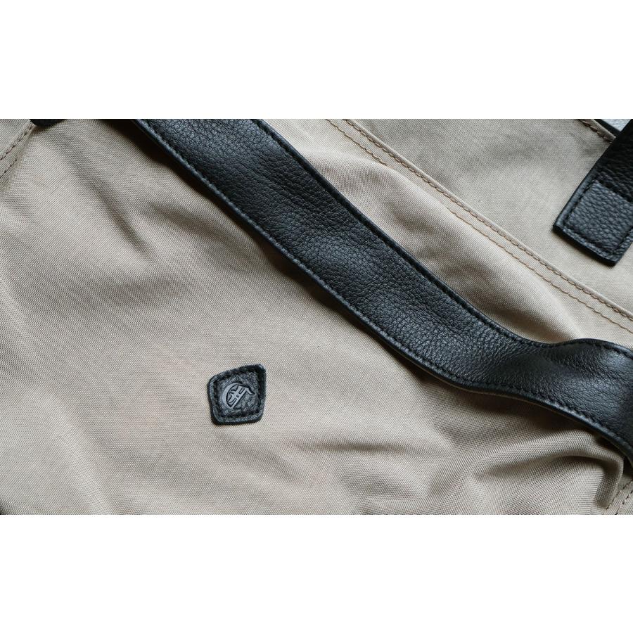 2WAY ショルダーバッグ A4 軽量 ナイロン×牛革 CLEDRAN クレドラン ARU COMBI POKET SHOULDER CL3923 日本製の画像