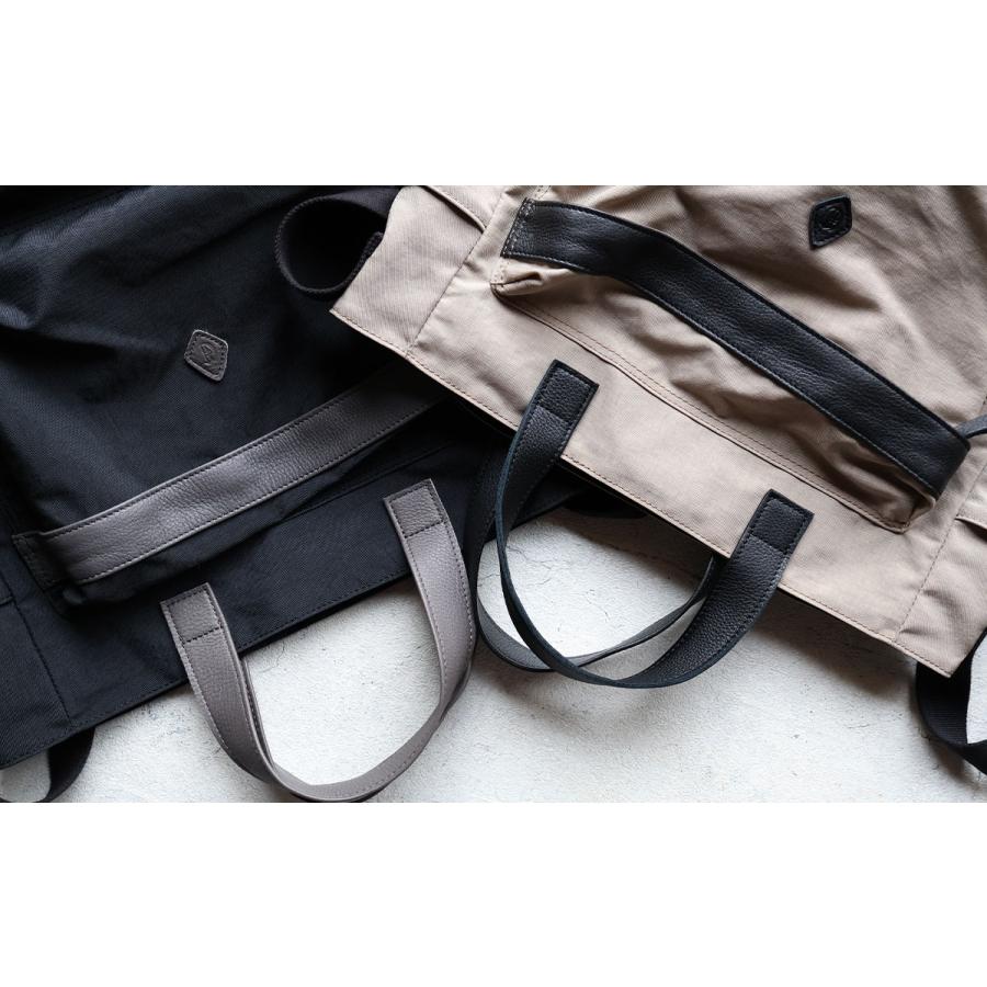 2WAY ショルダーバッグ A4 軽量 ナイロン×牛革 CLEDRAN クレドラン ARU COMBI POKET SHOULDER CL3923 日本製の画像