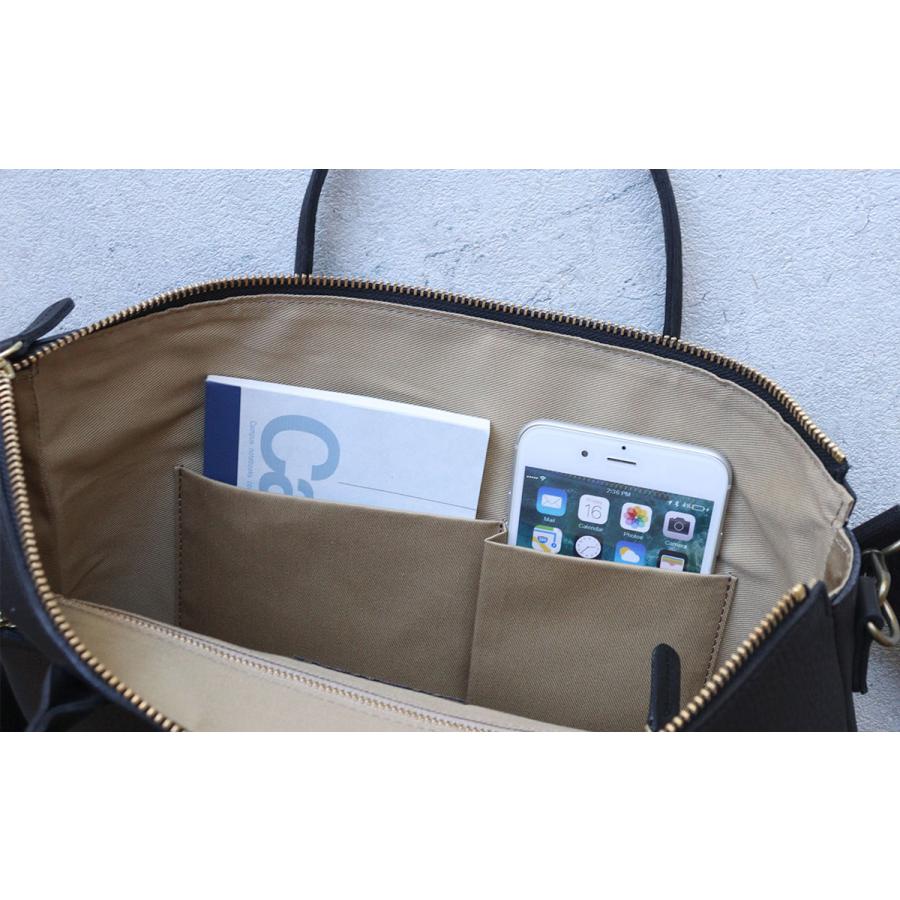 2WAYトートバッグ ビジネスバッグ CLEDRAN クレドラン CORE A4 FLAT 2WAY BAG 本革 牛革 CL3936 日本製の画像