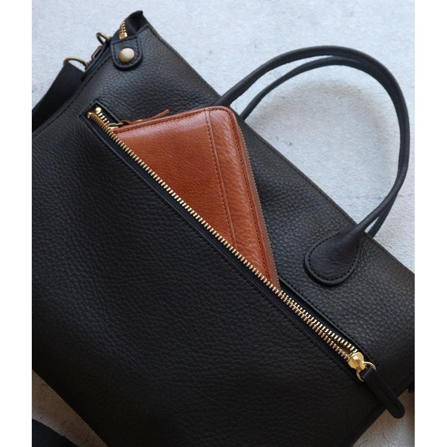 2WAYトートバッグ ビジネスバッグ CLEDRAN クレドラン CORE A4 FLAT 2WAY BAG 本革 牛革 CL3936 日本製の画像