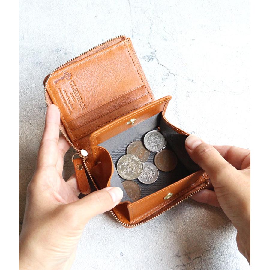 CLEDRAN（クレドラン） 縦型財布 コンパクト ボックス型小銭入れ NOS