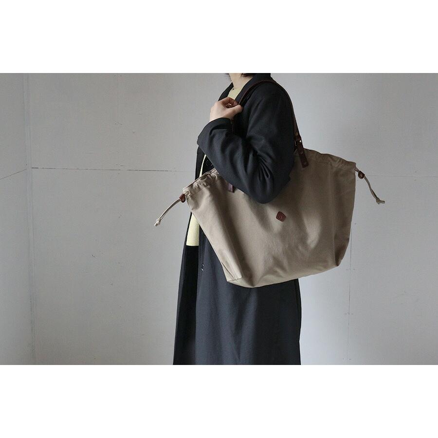 CLEDRAN（クレドラン） サイドギャザートートバッグ ナイロン 軽量