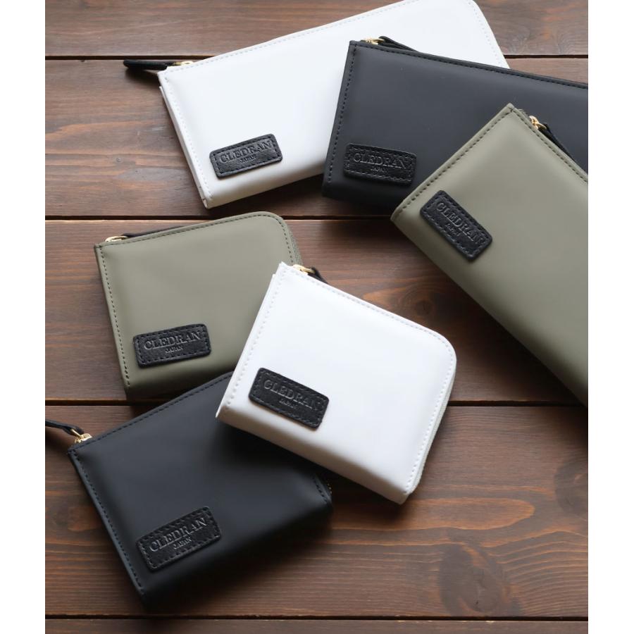 【新品未使用】クレドラン ソウ L字ファスナー 財布 CLEDRAN（クレドラン） L字ファスナー長財布 防水 撥水 軽量 JOU
