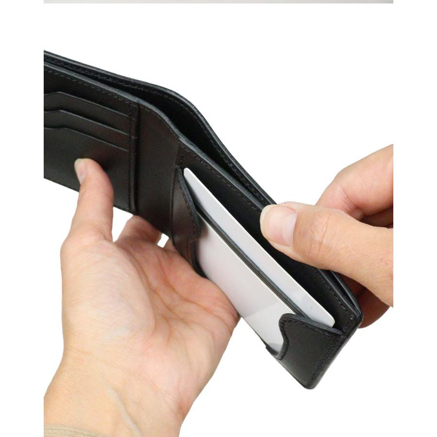 cramp（クランプ） 二つ折り財布 池之端銀革店 着脱式コインケース