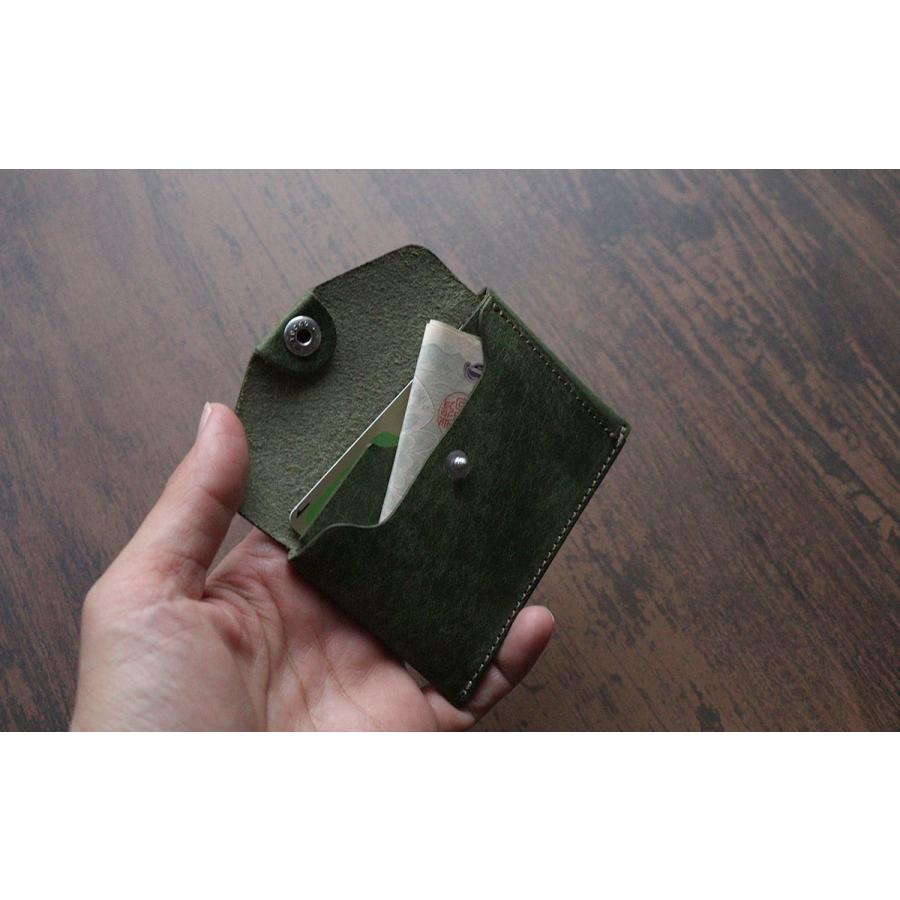 cramp（クランプ） カードケース 池之端銀革店 ミニマル ミニ財布