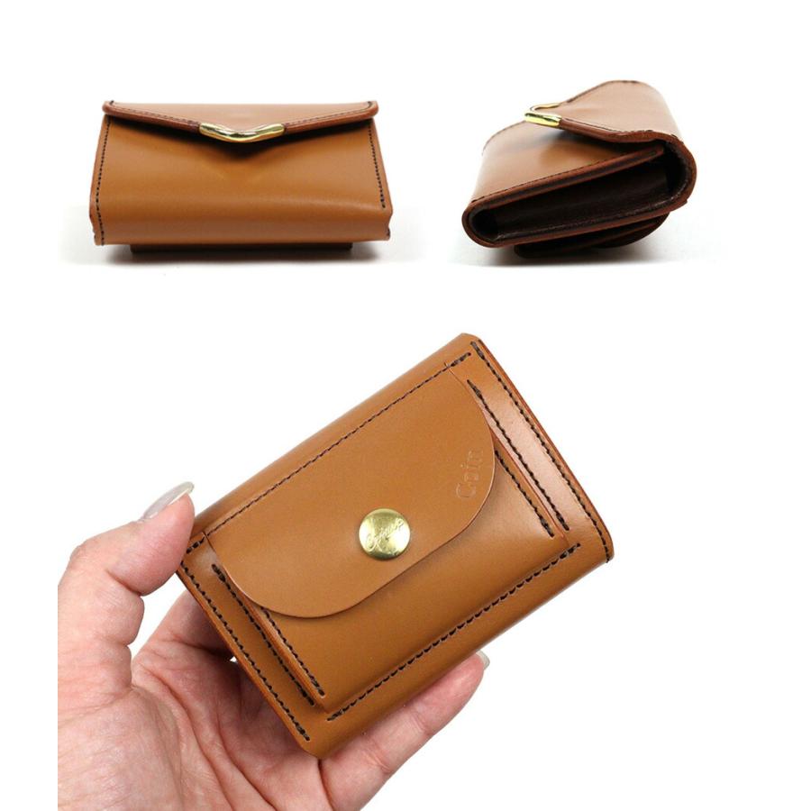 cramp（クランプ） ミニ財布 池之端銀革店 UKブライドルレザー