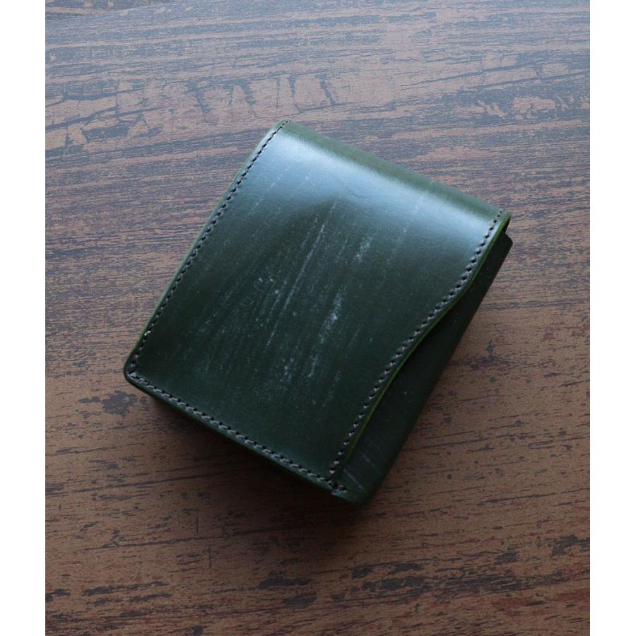 cramp（クランプ） ミニ財布 池之端銀革店 UKブライドルレザー