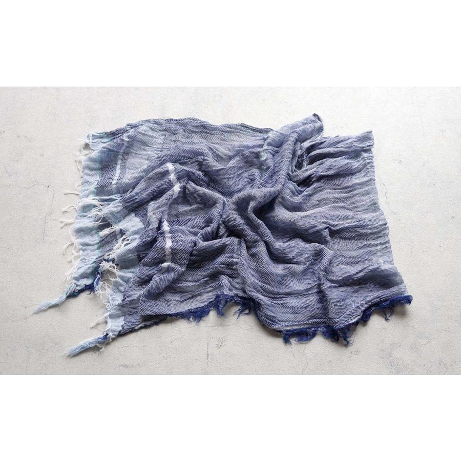 tamaki niime 播州織 コットンショールM roots shawl MIDDLE 45×180cm