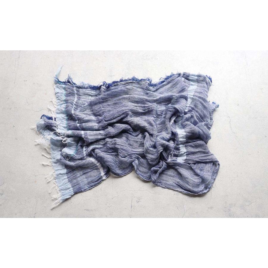 tamaki niime 播州織 コットンショールM roots shawl MIDDLE 45×180cm