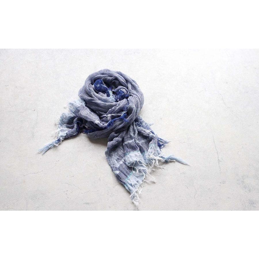 tamaki niime 播州織 コットンショールM roots shawl MIDDLE 45×180cm