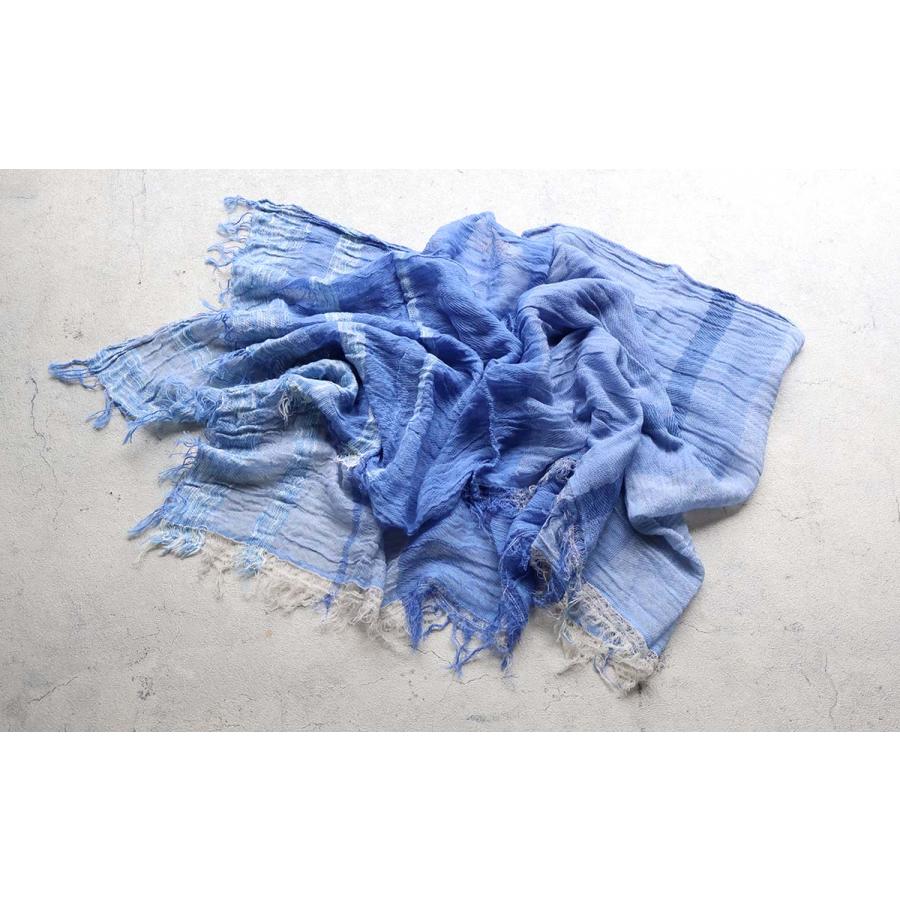 tamaki niime 播州織 コットンショールM roots shawl MIDDLE 45×180cm