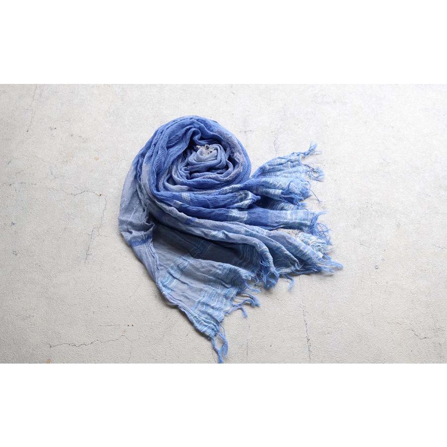 tamaki niime 播州織 コットンショールM roots shawl MIDDLE 45×180cm