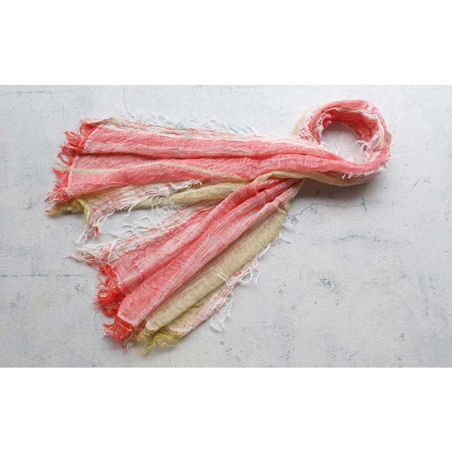 tamaki niime 播州織 コットンショールS roots shawl SMALL 44×118cm