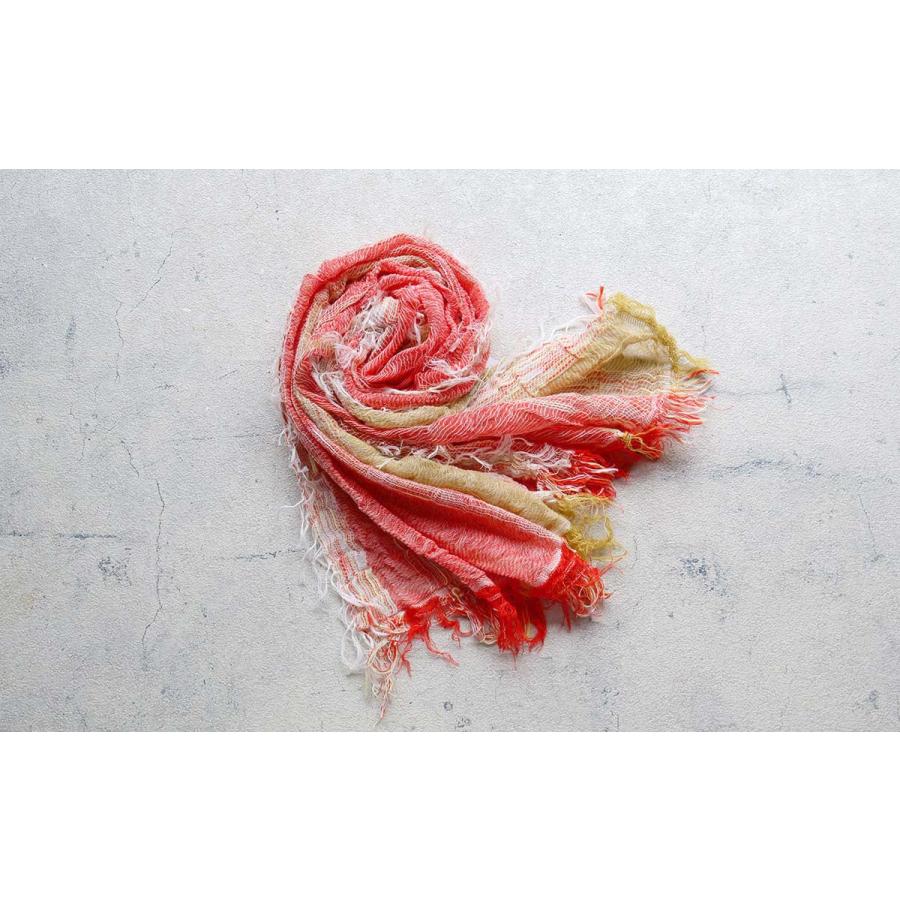 tamaki niime 播州織 コットンショールS roots shawl SMALL 44×118cm