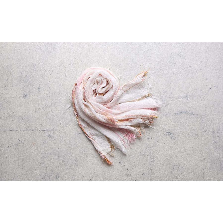 tamaki niime 播州織 コットンショールS roots shawl SMALL 44×118cm