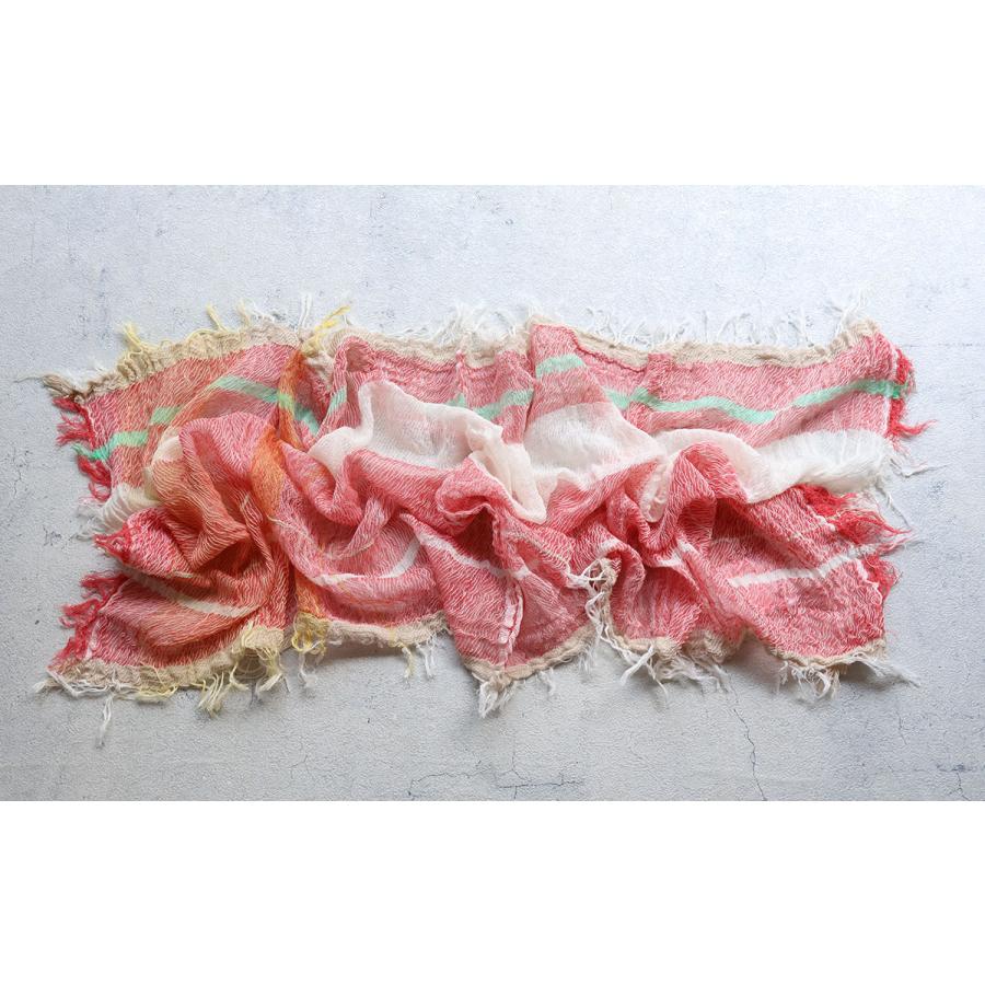 tamaki niime 播州織 コットンショールS roots shawl SMALL 44×118cm