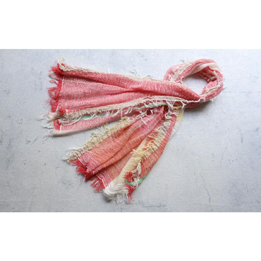 tamaki niime 播州織 コットンショールS roots shawl SMALL 44×118cm