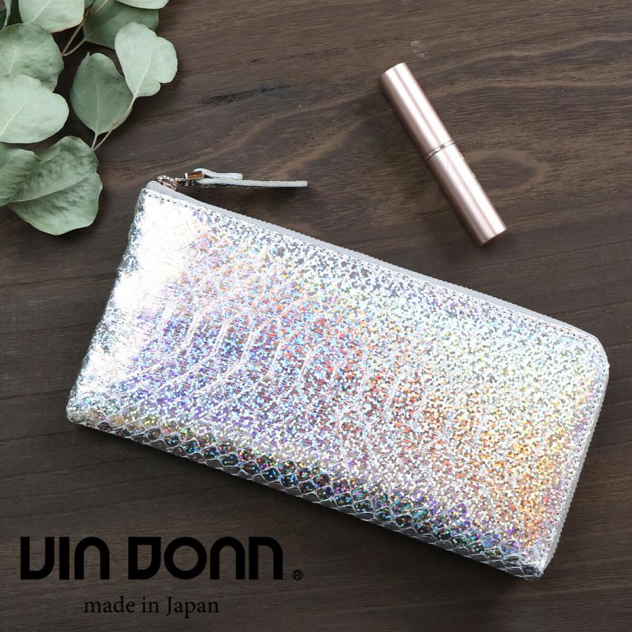 VIADOAN（ヴィアドアン） 長財布 L字ファスナー 薄型 Argent 