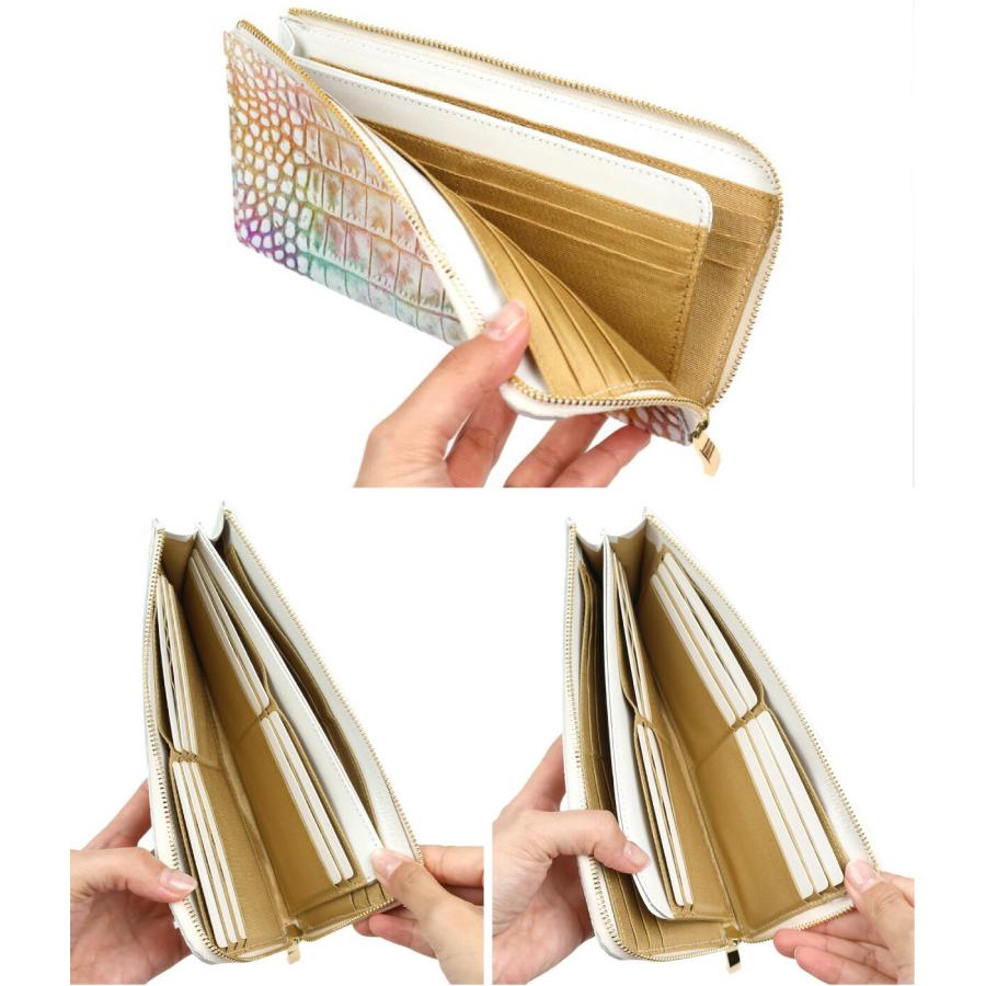 VIADOAN（ヴィアドアン） 長財布 L字ファスナー 薄型 Arco(アルコ